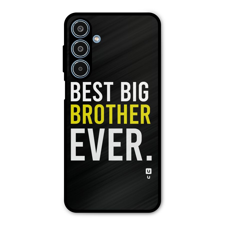 Best Brother Ever Metal Back Case for Galaxy M35