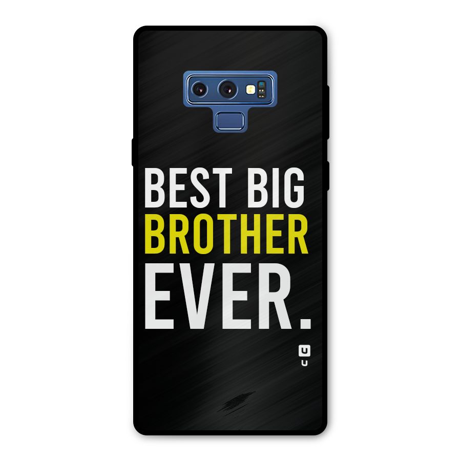 Best Brother Ever Metal Back Case for Galaxy Note 9