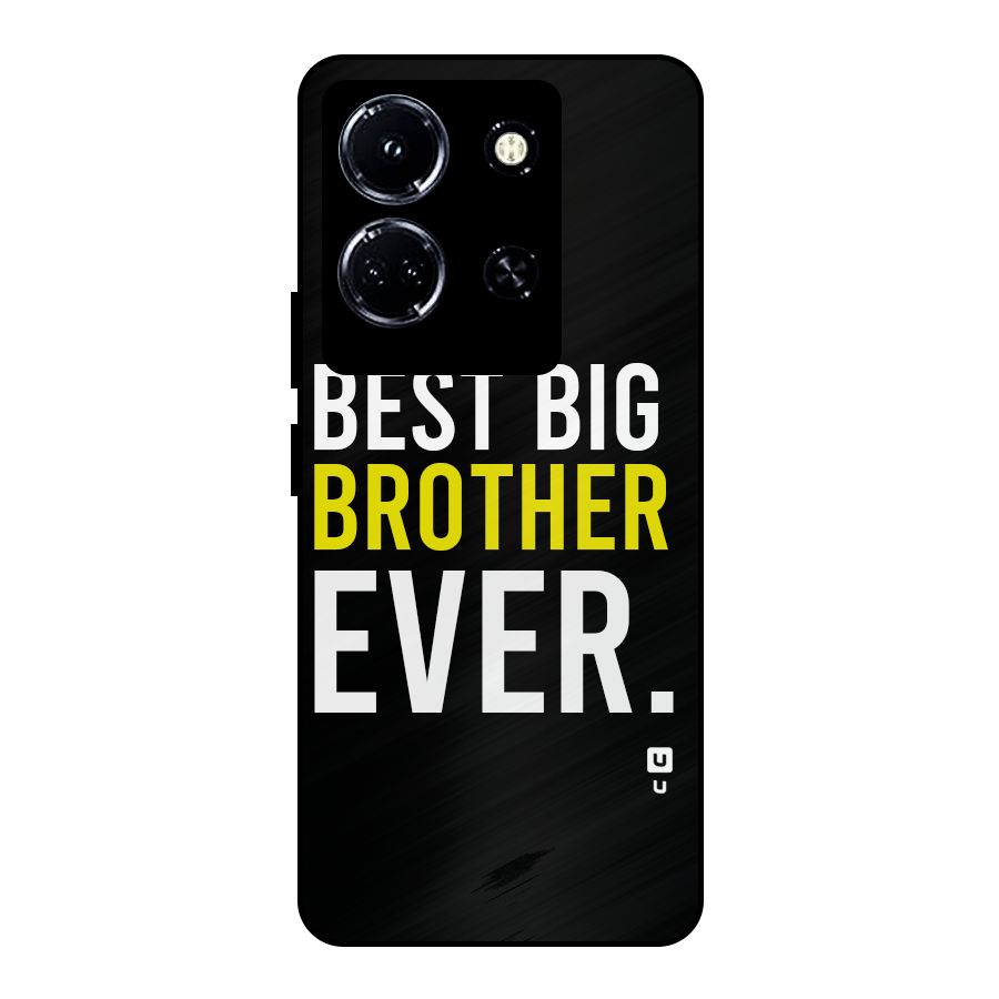Best Brother Ever Metal Back Case for Infinix Note 30 5G