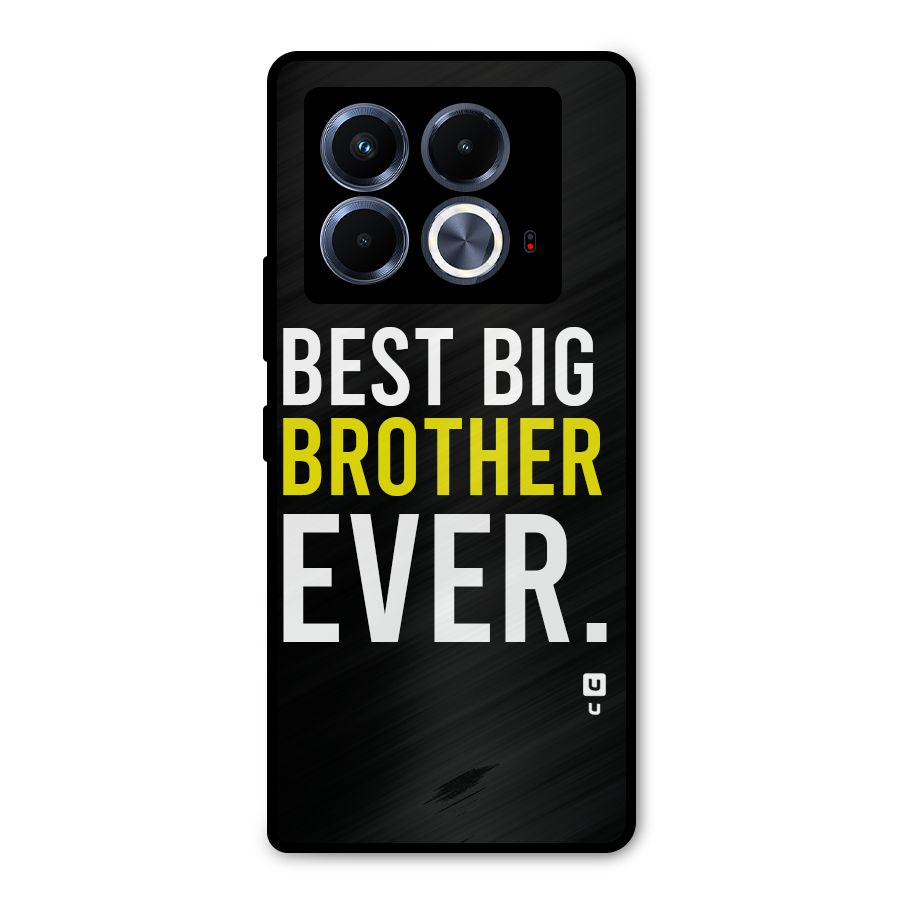 Best Brother Ever Metal Back Case for Infinix Note 40 5G
