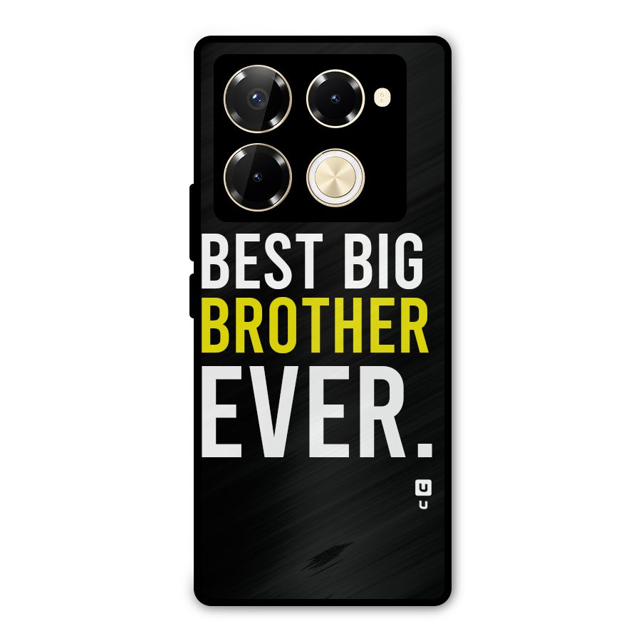 Best Brother Ever Metal Back Case for Infinix Note 40 Pro