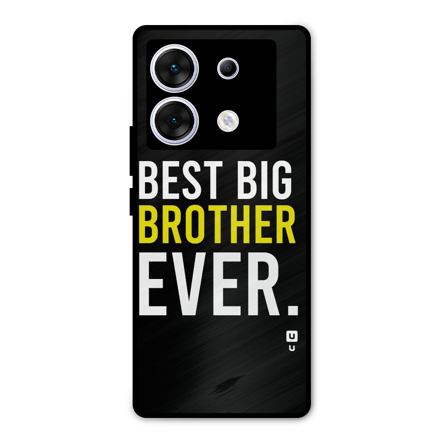 Best Brother Ever Metal Back Case for Infinix Zero 30 5G