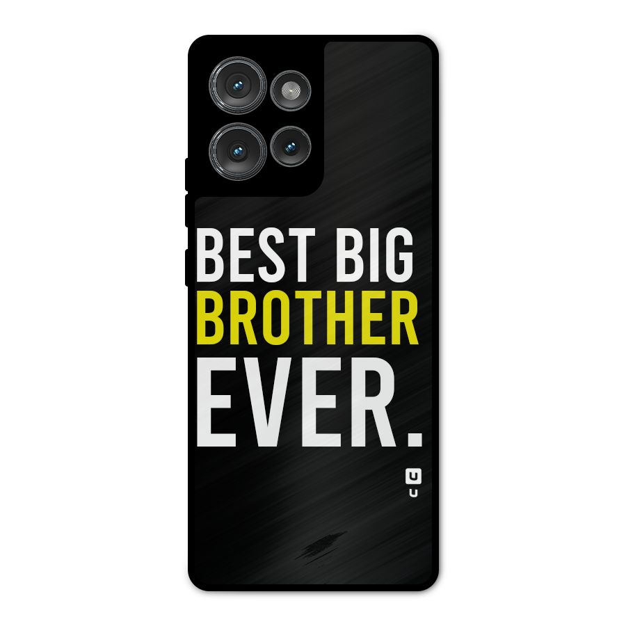 Best Brother Ever Metal Back Case for Motorola Edge 50
