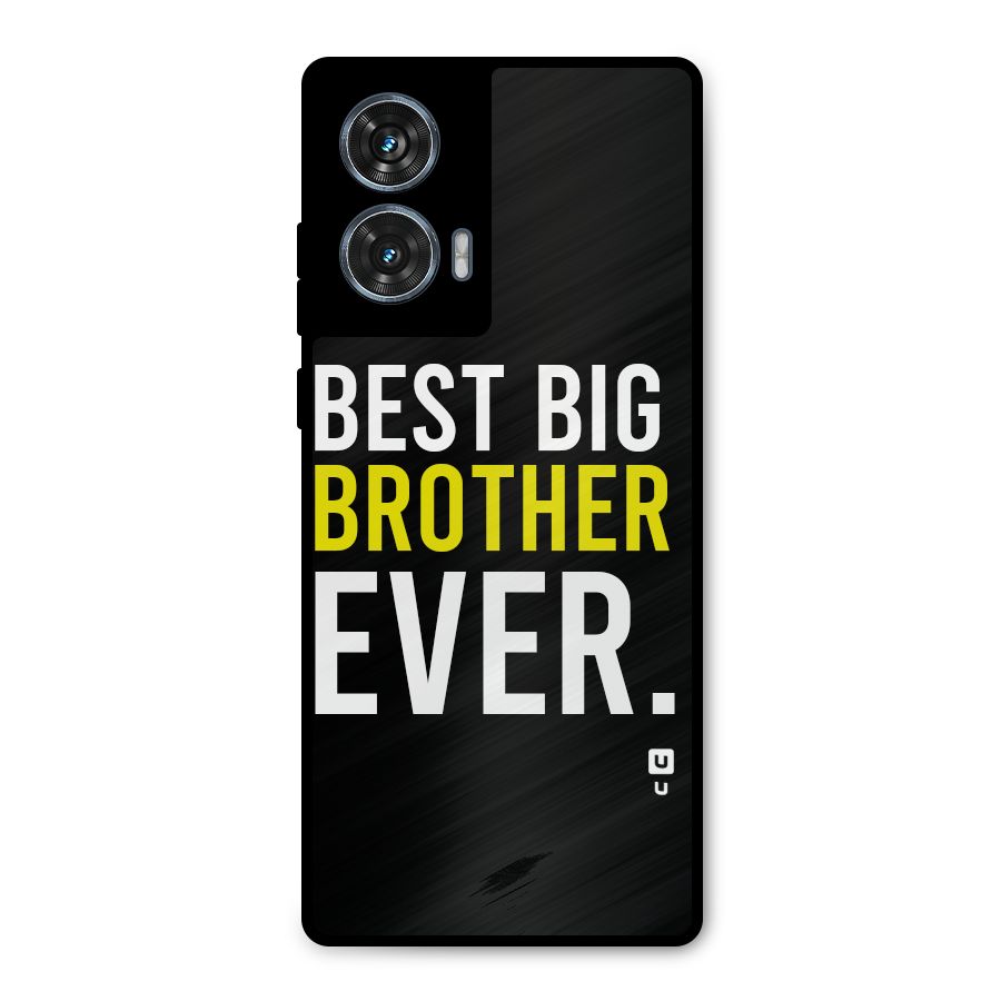 Best Brother Ever Metal Back Case for Motorola Edge 50 Fusion