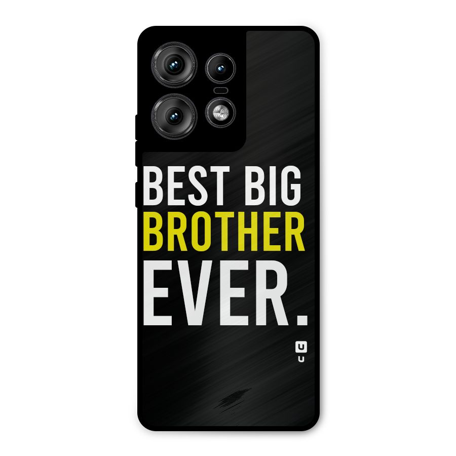 Best Brother Ever Metal Back Case for Motorola Edge 50 Pro
