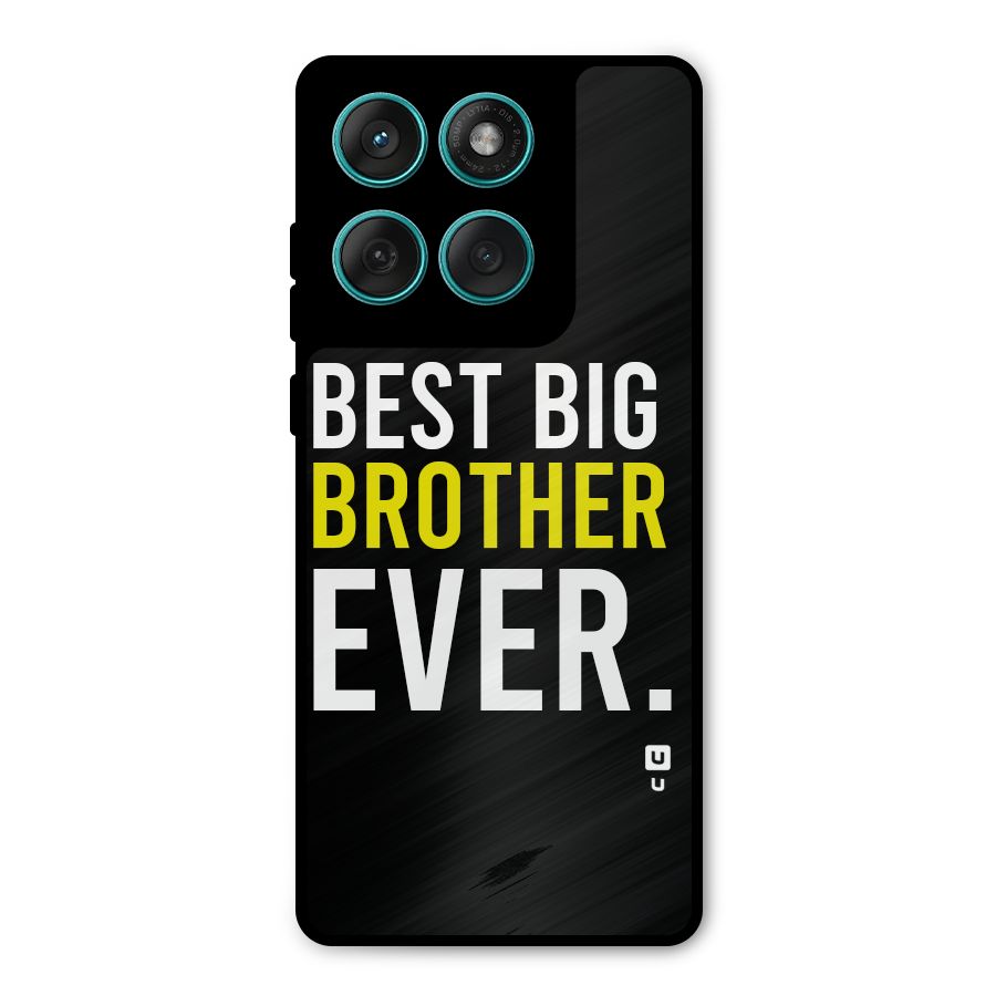 Best Brother Ever Metal Back Case for Motorola Edge 60 Fusion