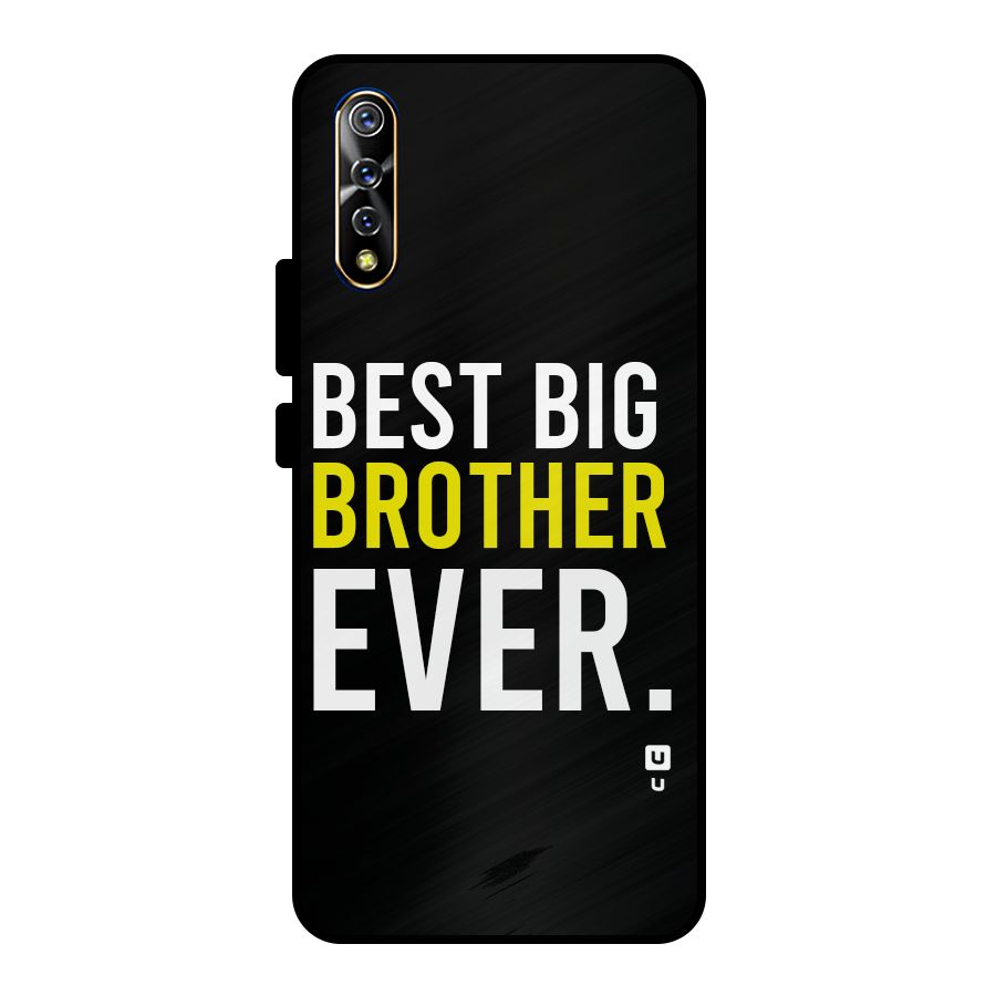 Best Brother Ever Metal Back Case for Vivo S1