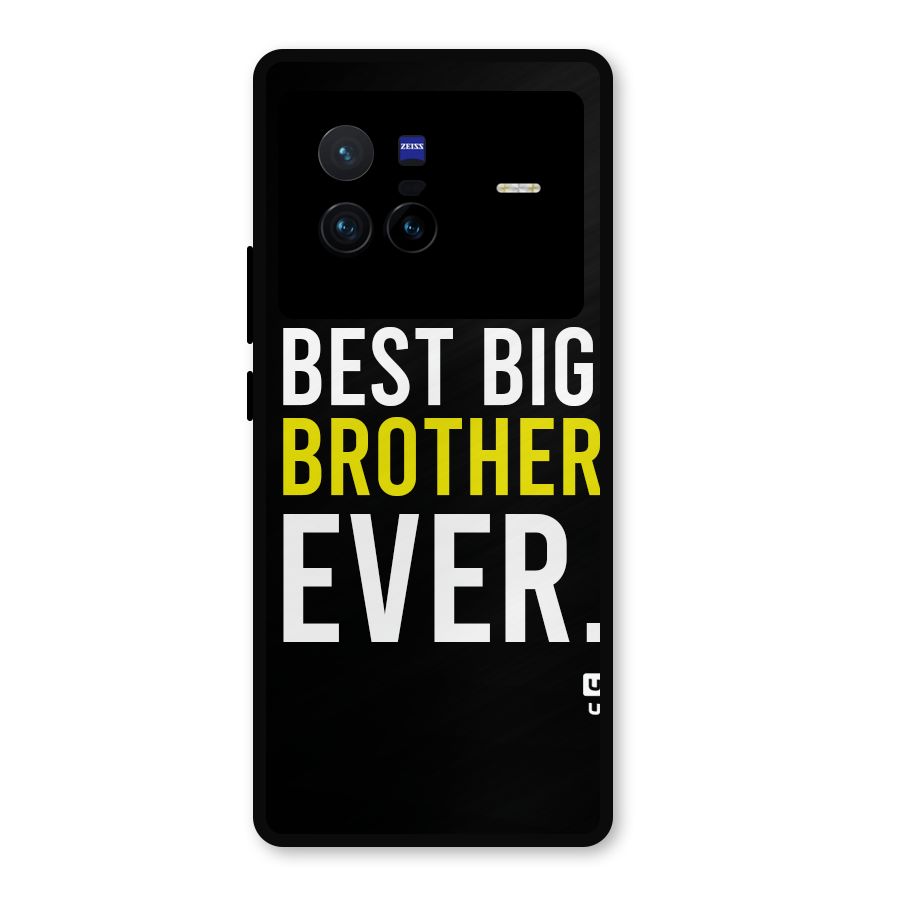 Best Brother Ever Metal Back Case for Vivo X80