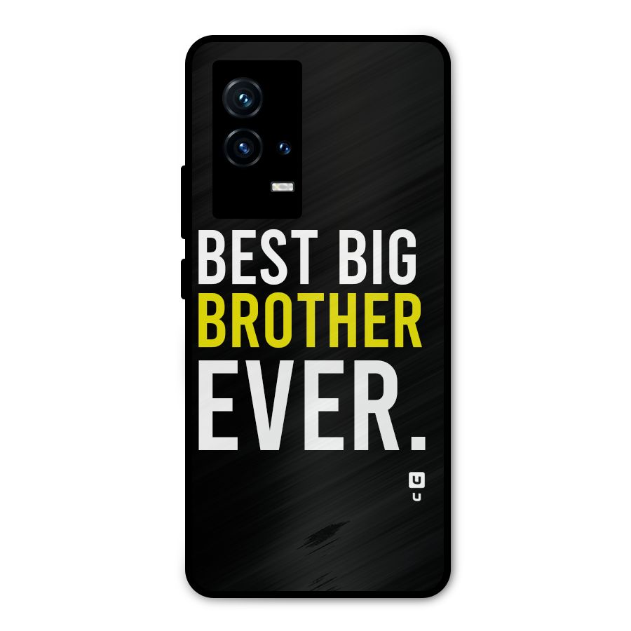 Best Brother Ever Metal Back Case for iQOO 9 5G