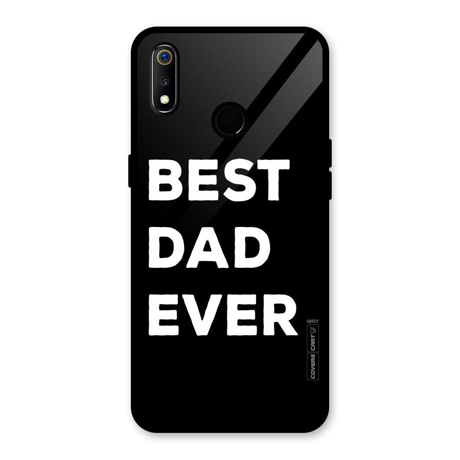 Best Dad Ever Glass Back Case for Realme 3i