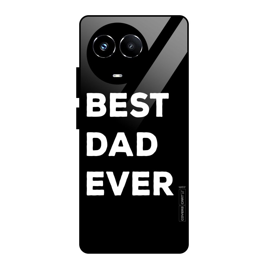 Best Dad Ever Glass Back Case for Realme Narzo 60X