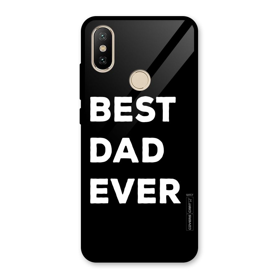 Best Dad Ever Glass Back Case for Redmi A2
