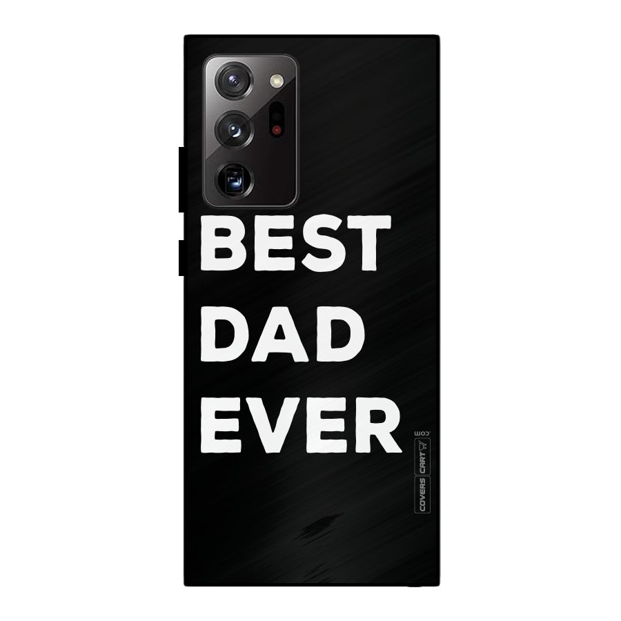 Best Dad Ever Metal Back Case for Galaxy Note 20 Ultra