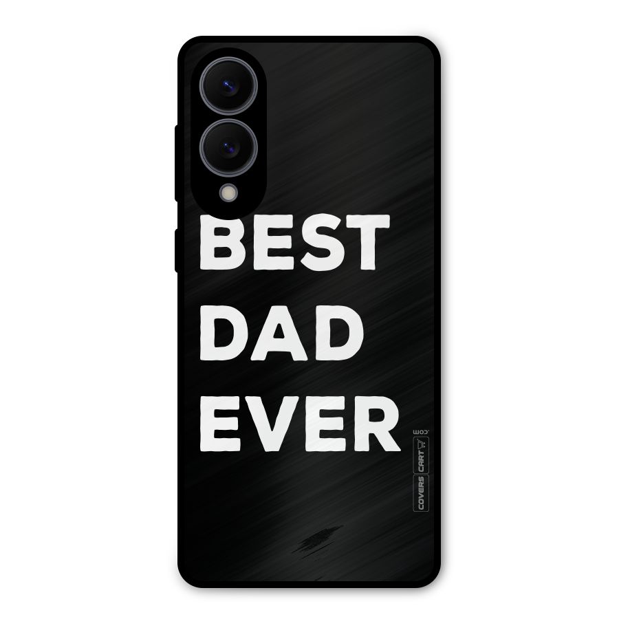 Best Dad Ever Metal Back Case for Galaxy S25 Edge