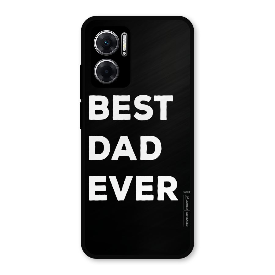 Best Dad Ever Metal Back Case for Redmi 11 Prime 5G