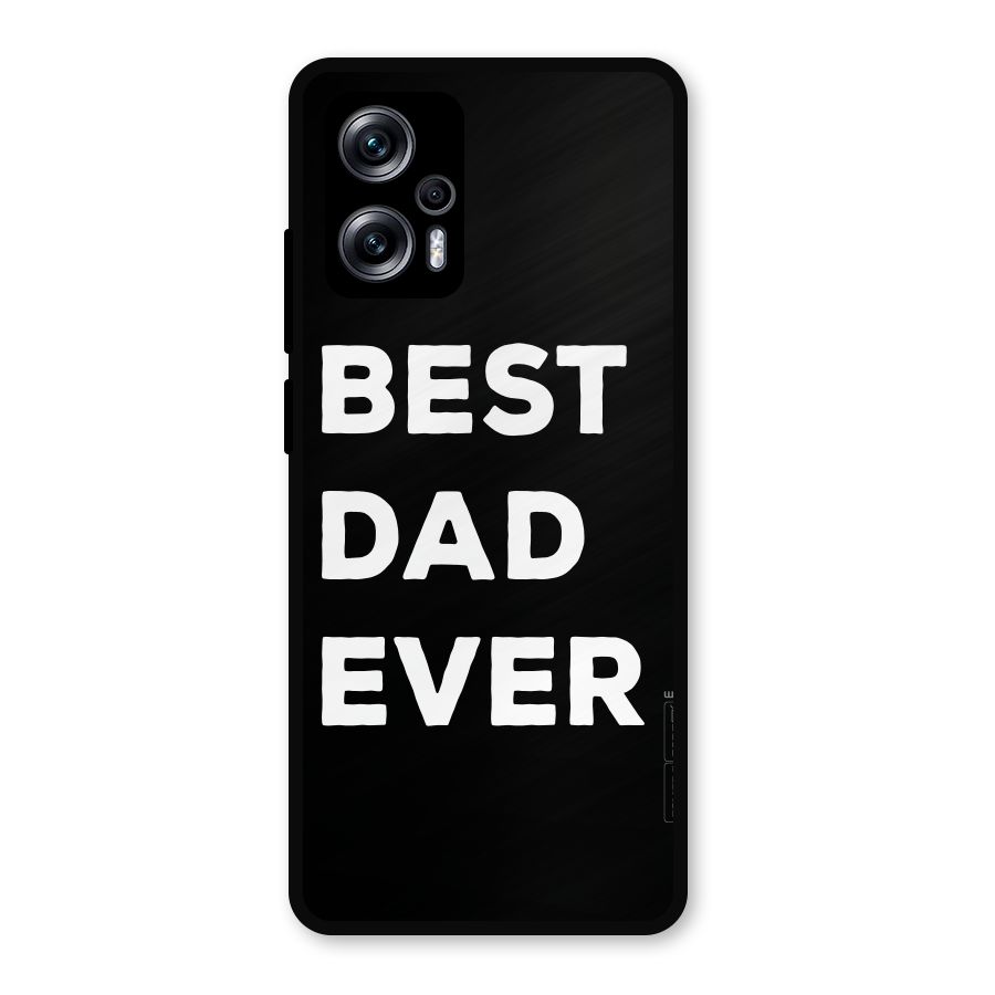 Best Dad Ever Metal Back Case for Redmi K50i