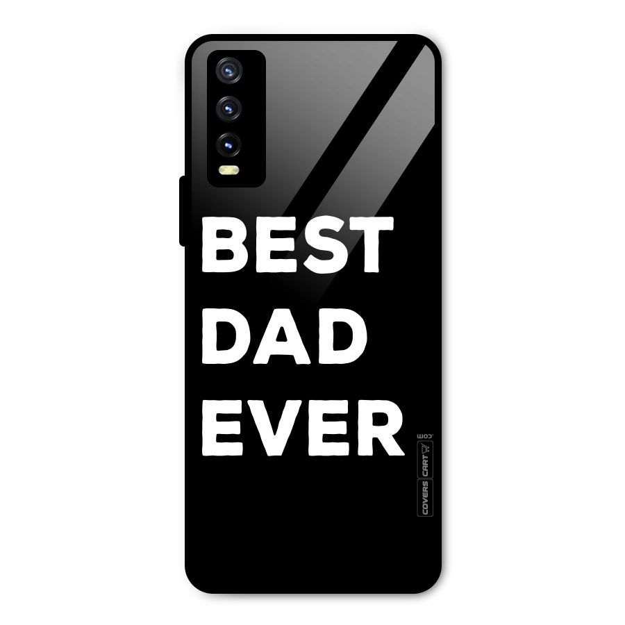 Best Dad Ever Metal Back Case for Vivo Y20g