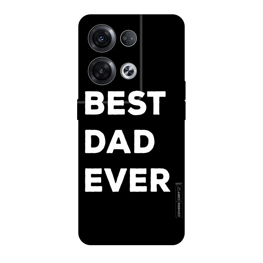 Best Dad Ever Original Polycarbonate Back Case for Oppo Reno8 Pro 5G