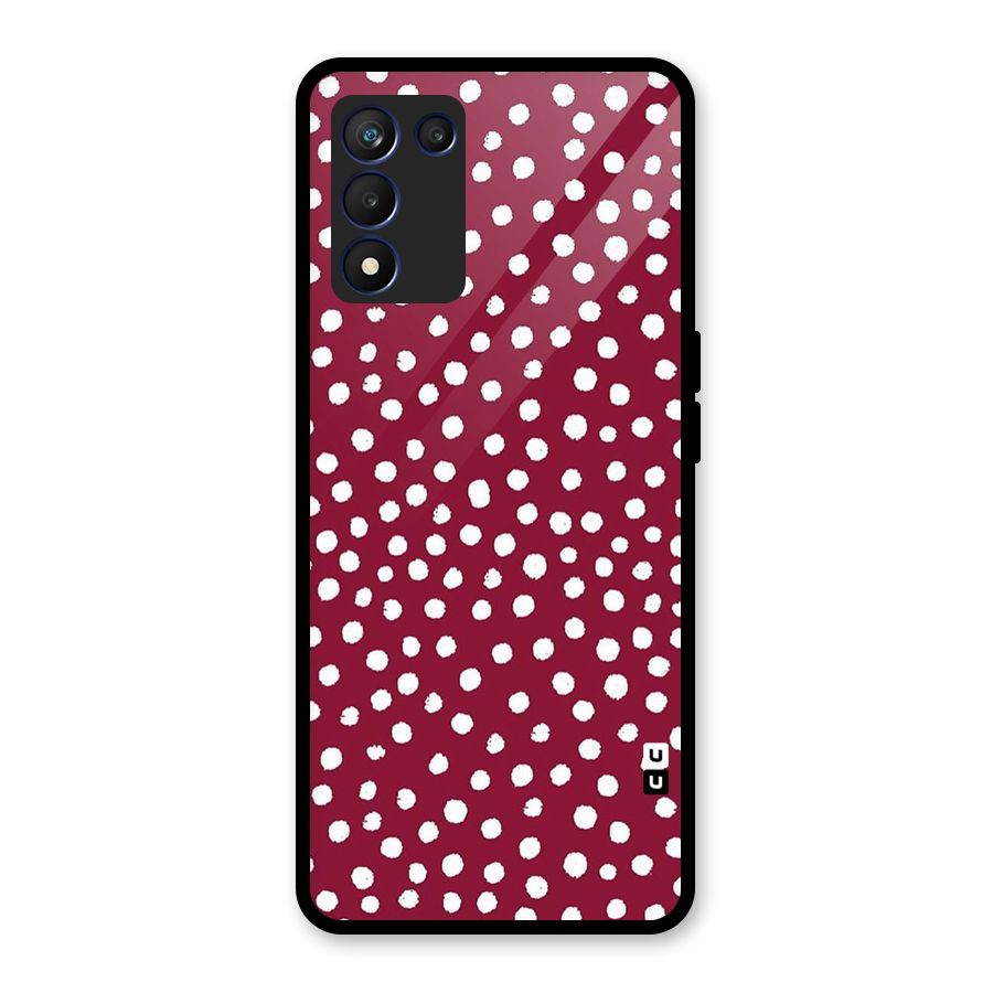 Best Dots Pattern Glass Back Case for Realme 9 5G Speed