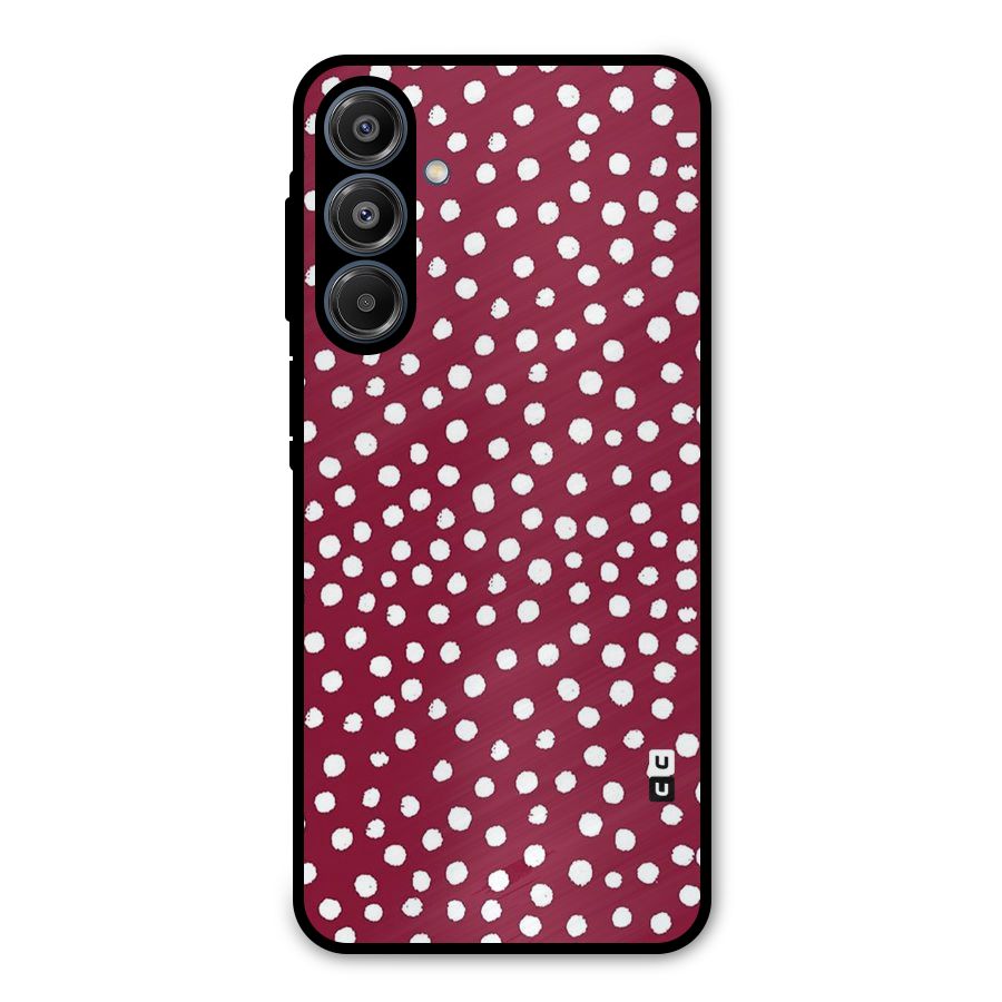 Best Dots Pattern Metal Back Case for Galaxy A16 5G