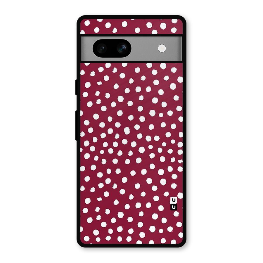 Best Dots Pattern Metal Back Case for Google Pixel 7a