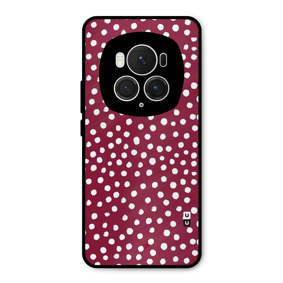 Best Dots Pattern Metal Back Case for Honor Magic6 Pro