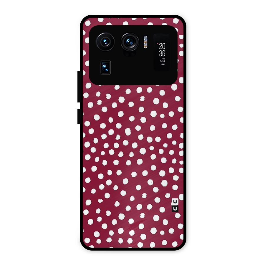 Best Dots Pattern Metal Back Case for Mi 11 Ultra