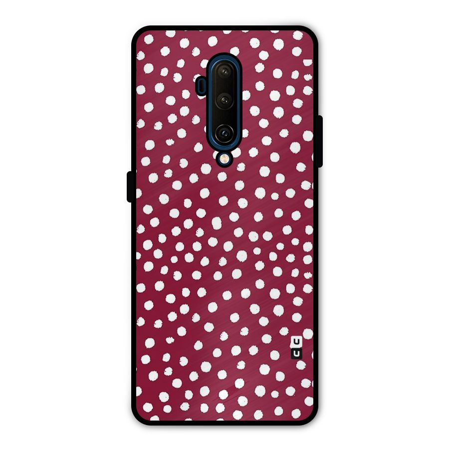 Best Dots Pattern Metal Back Case for OnePlus 7T Pro