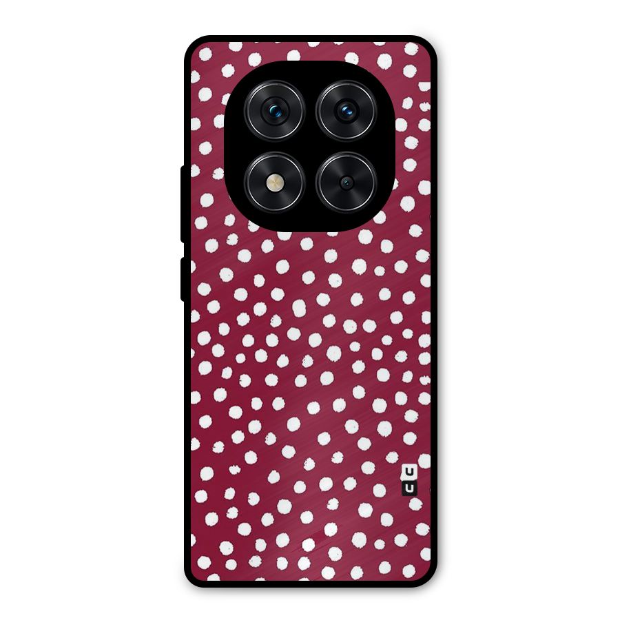 Best Dots Pattern Metal Back Case for Redmi Note 14 Pro 5G