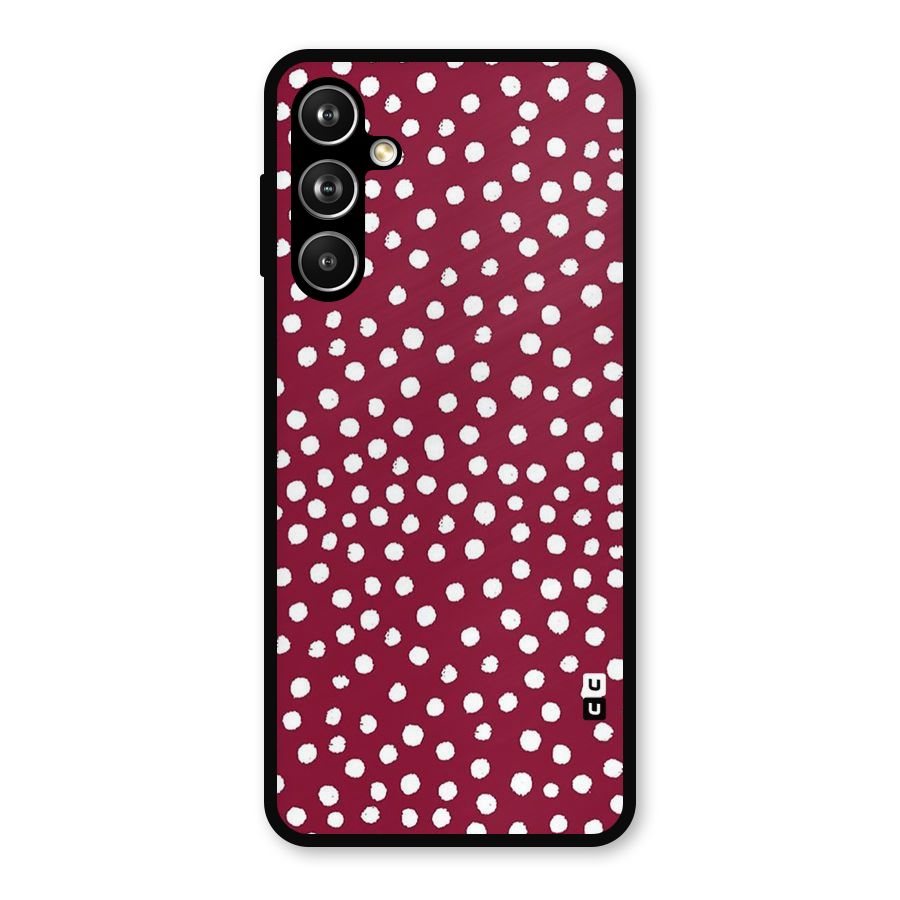 Best Dots Pattern Metal Back Case for Samsung Galaxy M54