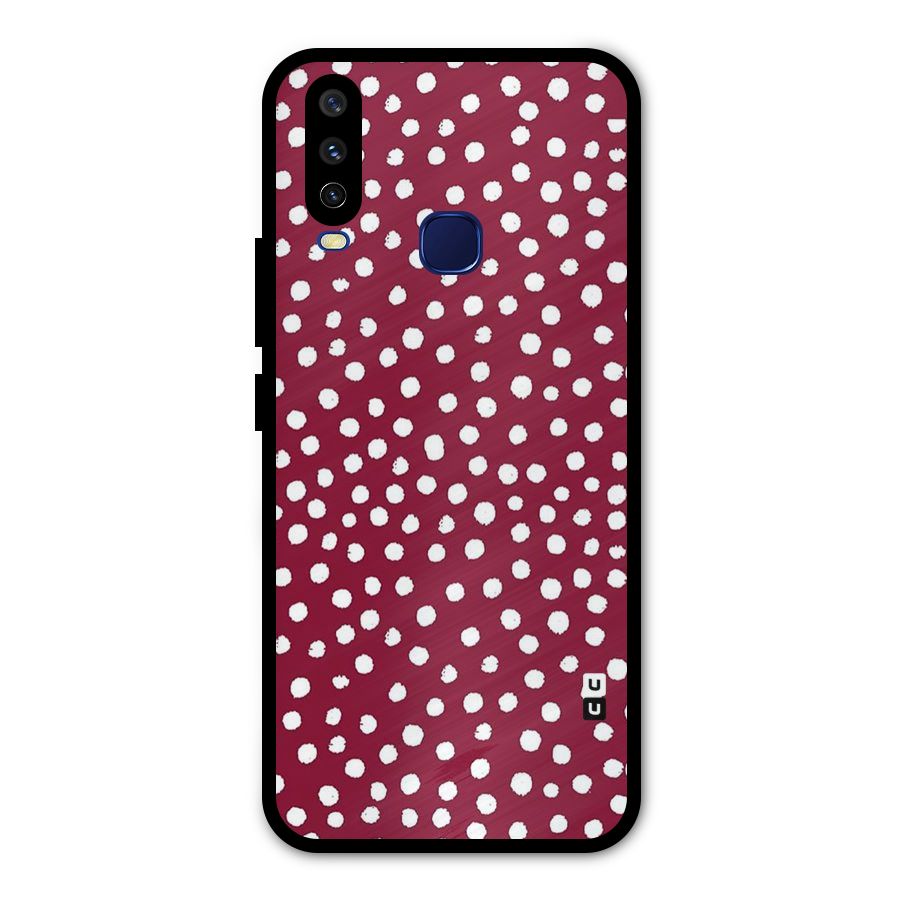 Best Dots Pattern Metal Back Case for Vivo V17