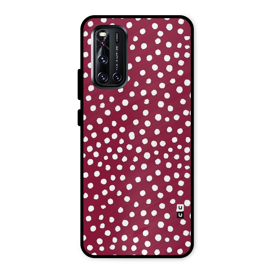 Best Dots Pattern Metal Back Case for Vivo V19