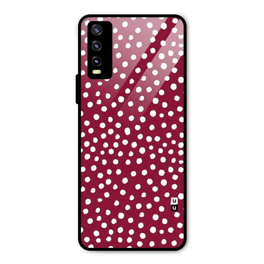 Best Dots Pattern Metal Back Case for Vivo Y20