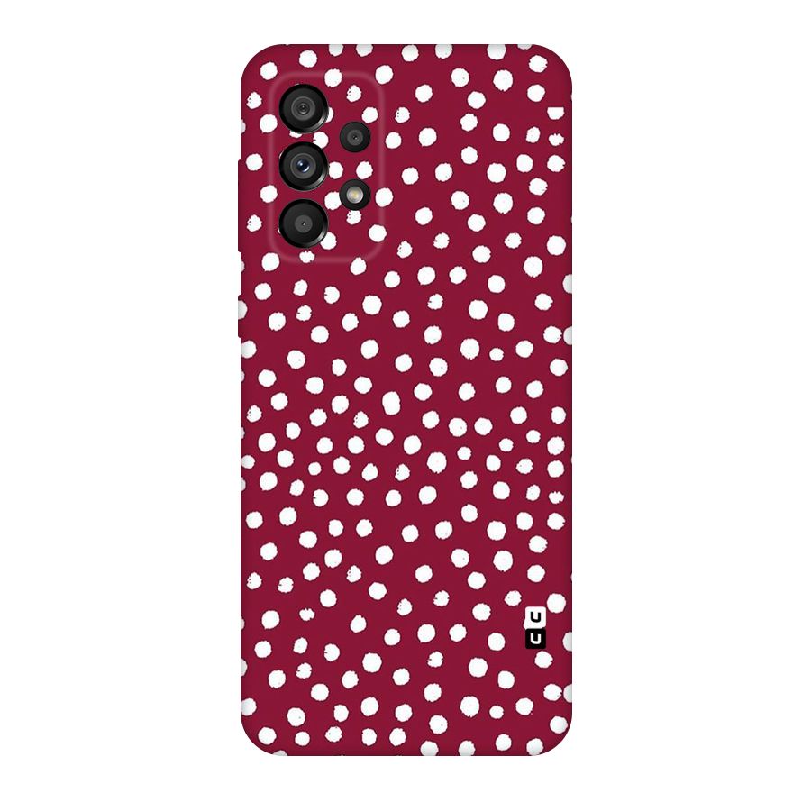 Best Dots Pattern Original Polycarbonate Back Case for Galaxy A73 5G