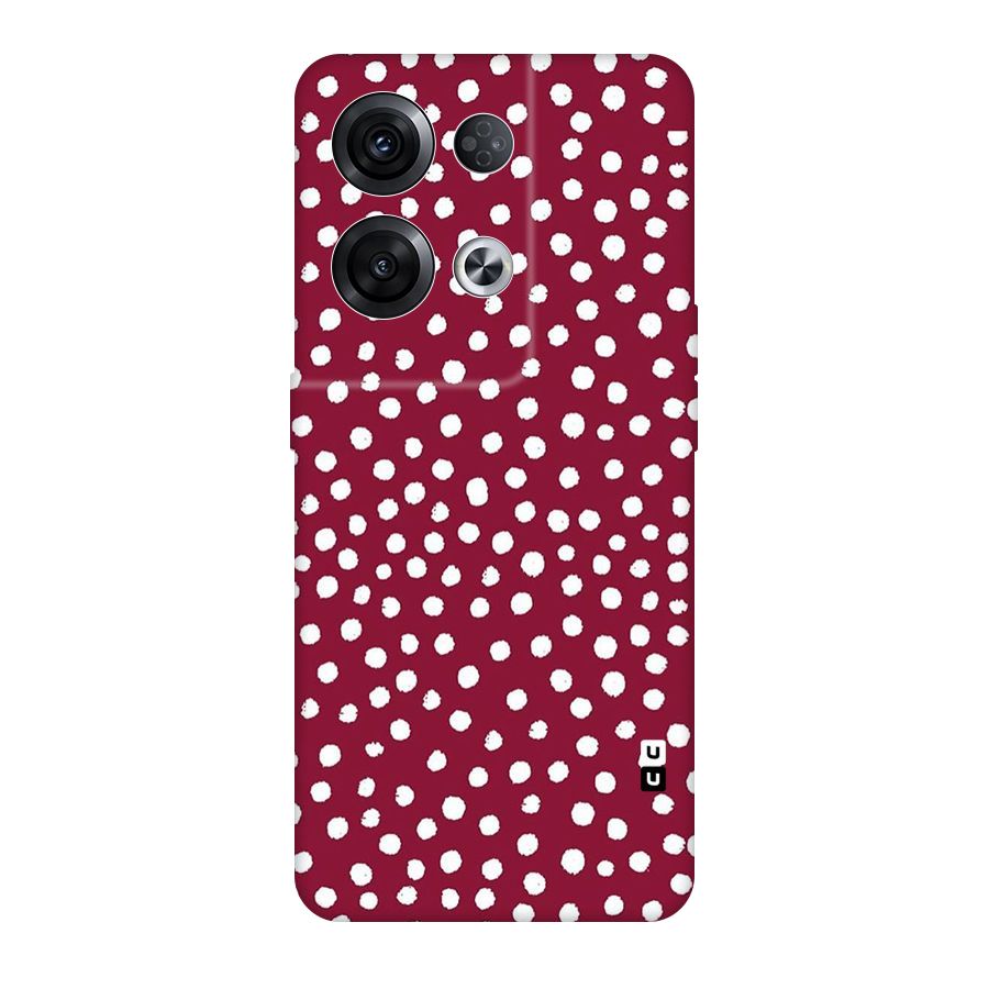 Best Dots Pattern Original Polycarbonate Back Case for Oppo Reno8 Pro 5G