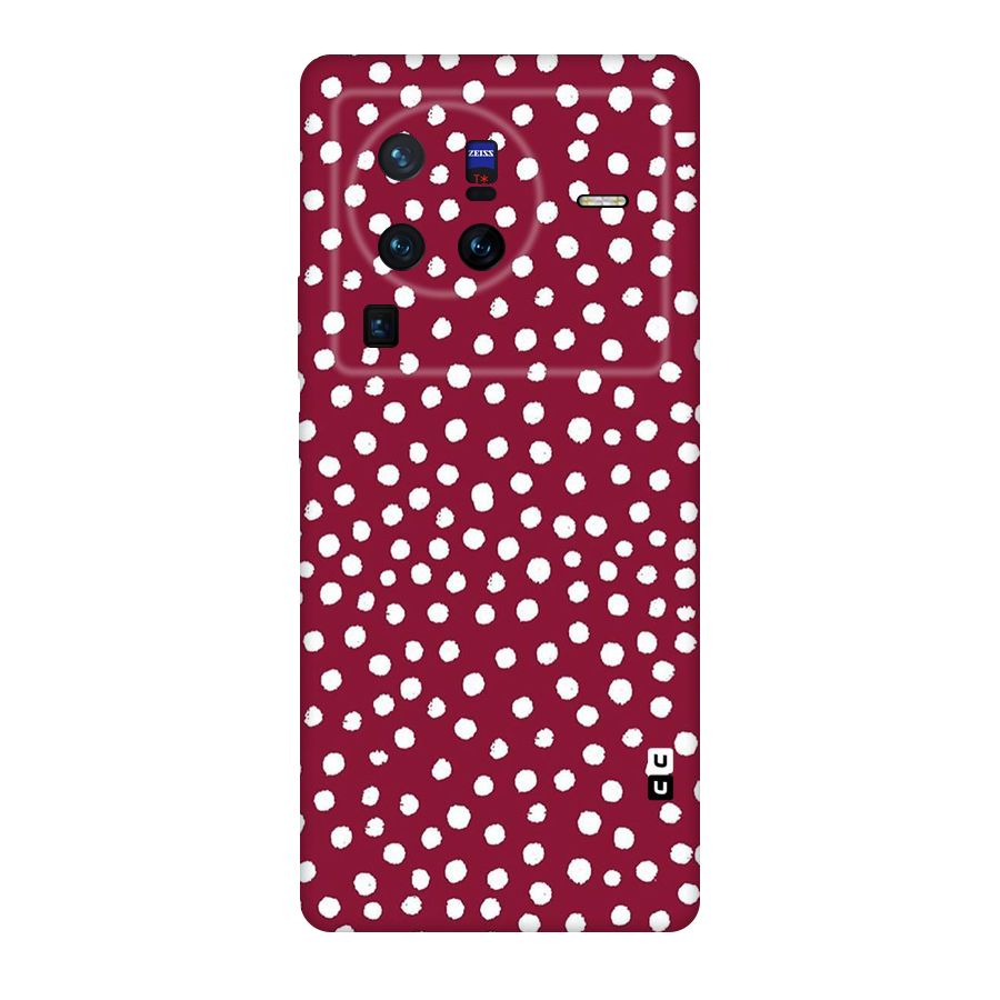 Best Dots Pattern Original Polycarbonate Back Case for Vivo X80