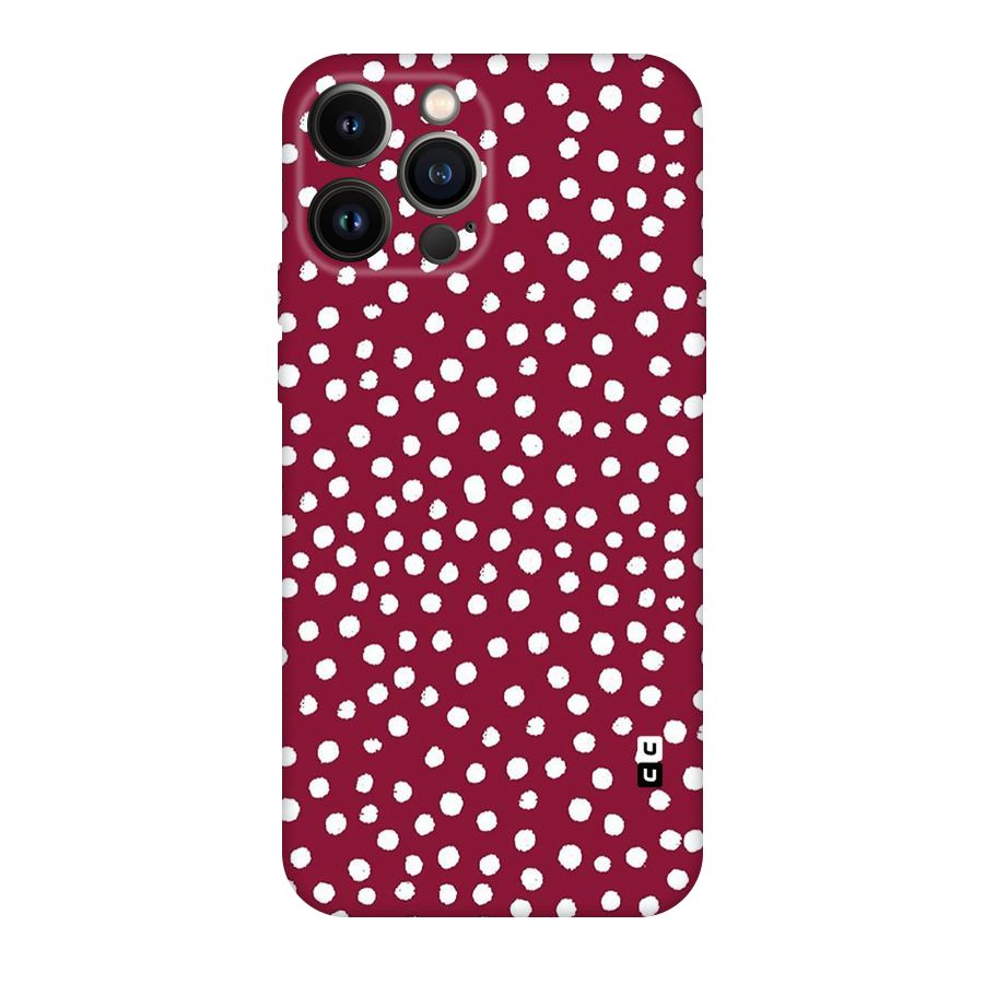 Best Dots Pattern Original Polycarbonate Back Case for iPhone 13 Pro Max