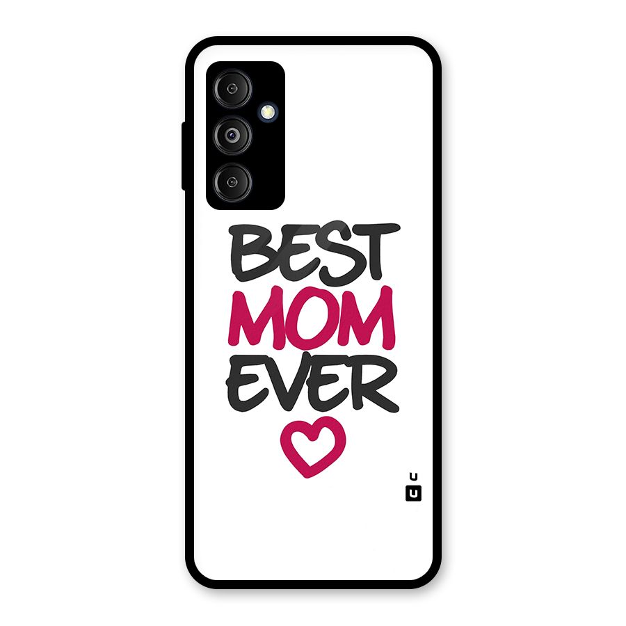 Best Mom Ever Glass Back Case for Galaxy M14 5G