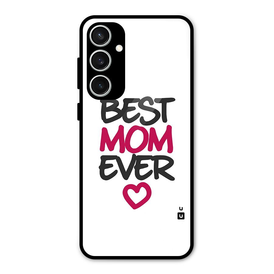 Best Mom Ever Glass Back Case for Galaxy S23 FE