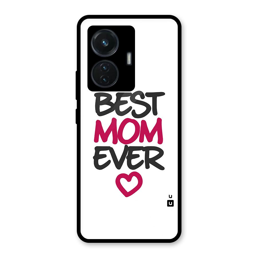 Best Mom Ever Glass Back Case for Vivo T1 44W