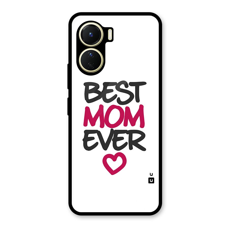 Best Mom Ever Glass Back Case for Vivo Y16