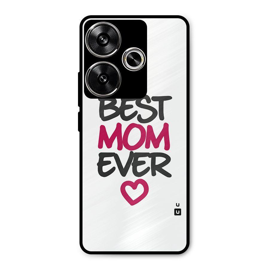 Best Mom Ever Metal Back Case for Poco F6