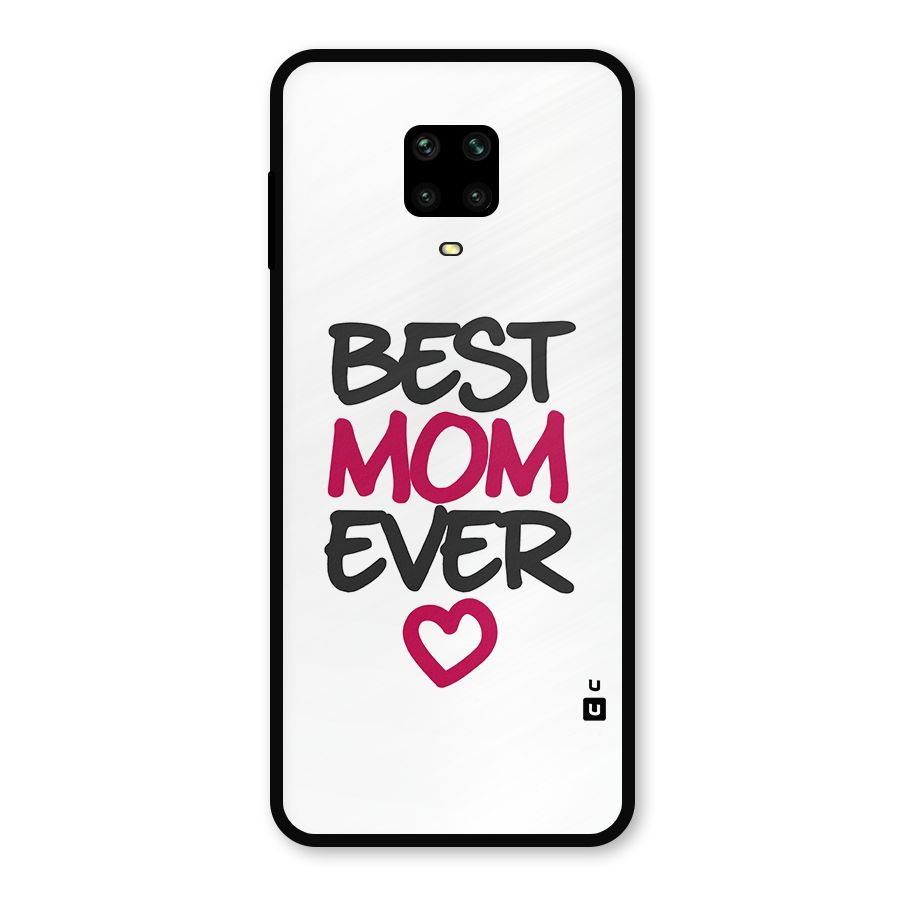 Best Mom Ever Metal Back Case for Poco M2