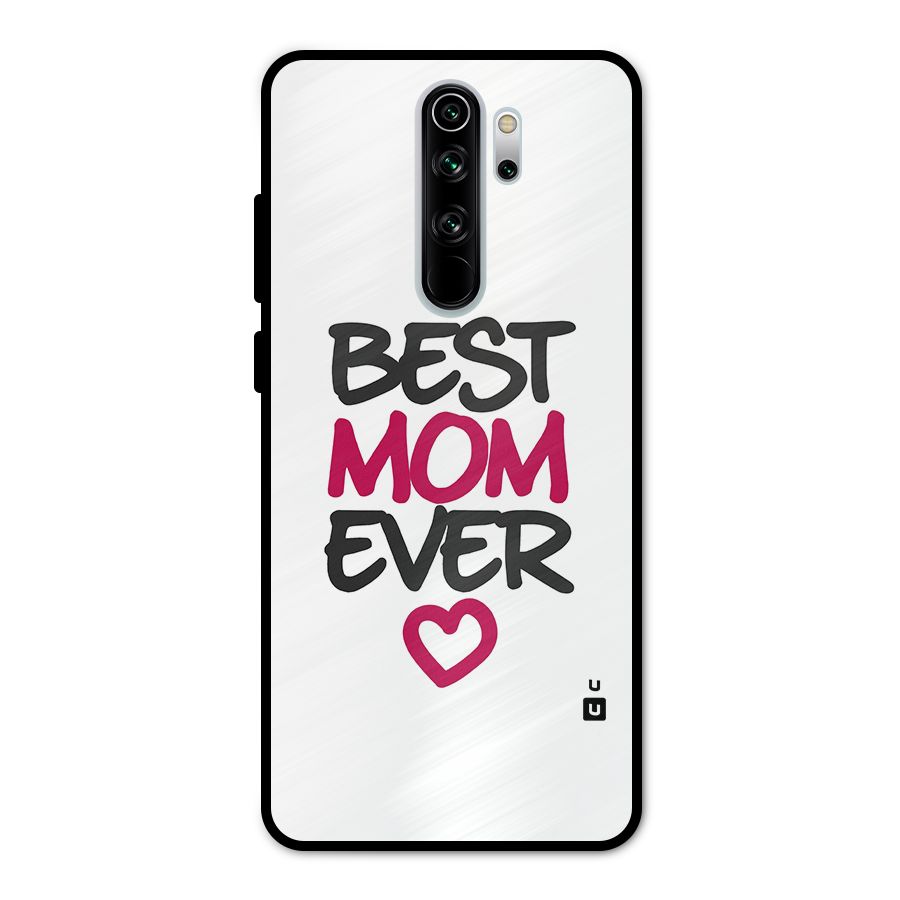 Best Mom Ever Metal Back Case for Redmi Note 8 Pro