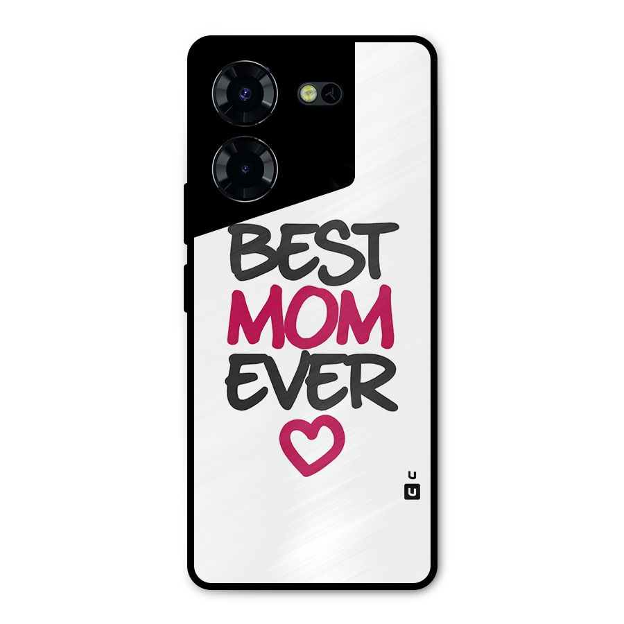 Best Mom Ever Metal Back Case for Tecno Pova 5 Pro 5G