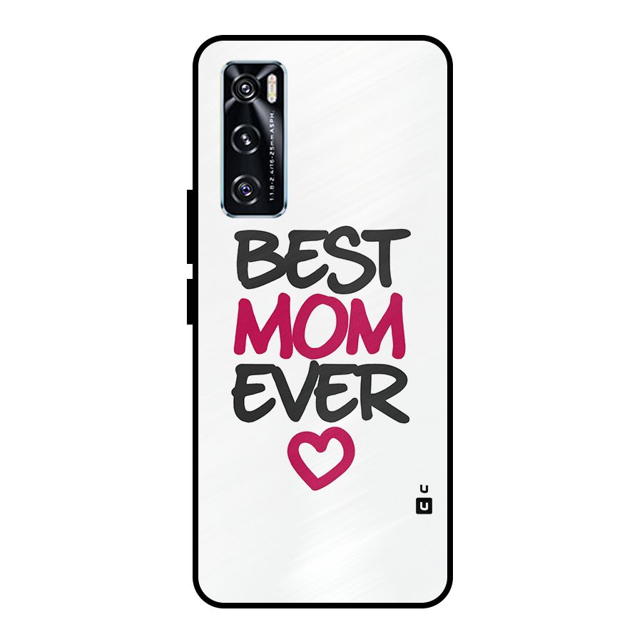 Best Mom Ever Metal Back Case for Vivo V20 SE