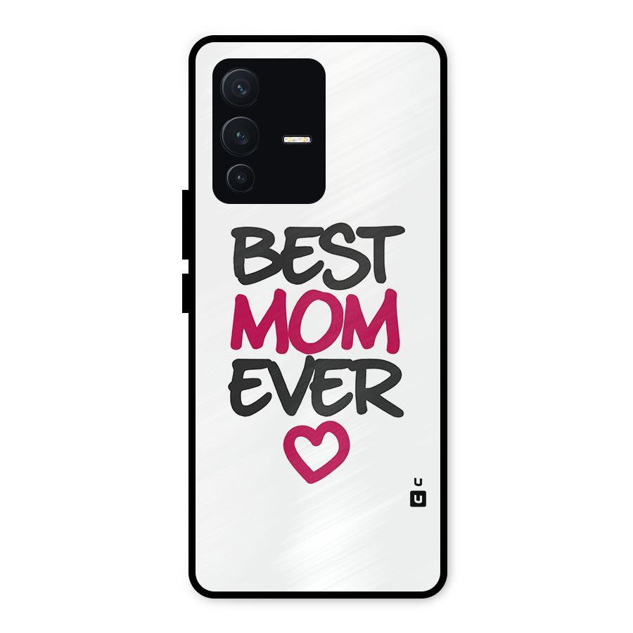 Best Mom Ever Metal Back Case for Vivo V23 5G