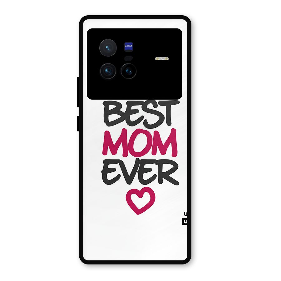Best Mom Ever Metal Back Case for Vivo X80