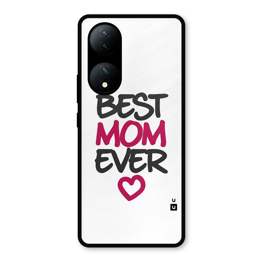 Best Mom Ever Metal Back Case for iQOO Z7