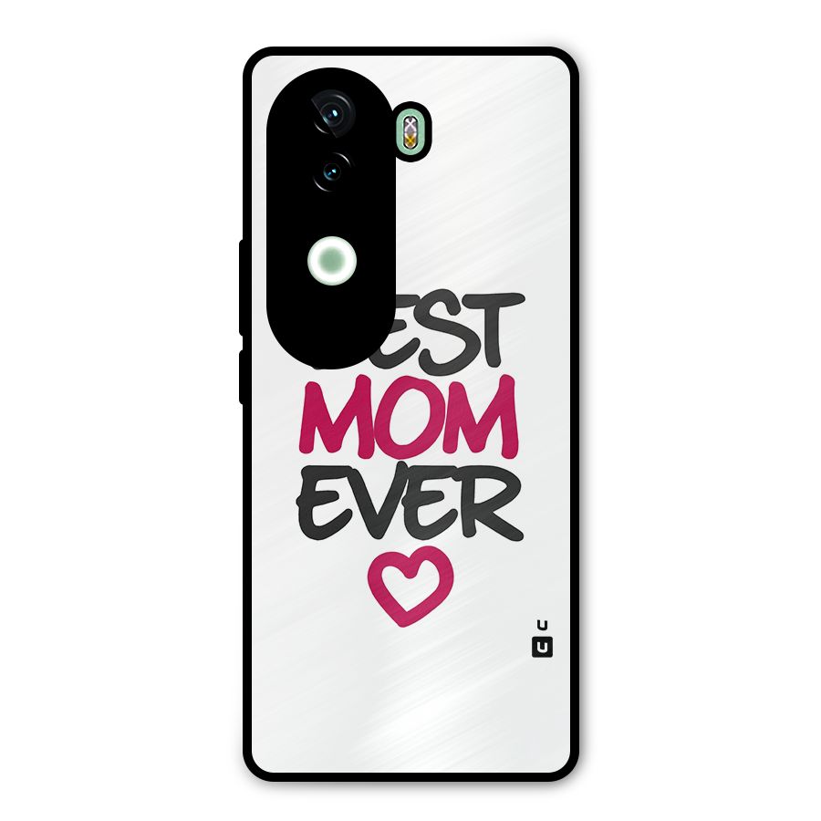 Best Mom Ever Metal Back Case for iQOO Z9s